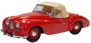 Oxford Diecast 43JUP002 Jowett Jupiter SA Scarlet  - 1:43 Scale