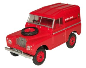 Oxford Diecast 43LR2AS001 Land Rover S2B SWB H/Top Royal Mail (PO Re  - 1:43 Scale