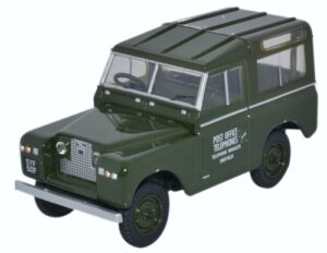 Oxford Diecast 43LR2S003 Land Rover S2 SWB Hard Back PO Telephones  - 1:43 Scale
