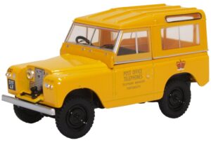 Oxford Diecast 43LR2S004 Land Rover Series II SWB Hard Top Post Off  - 1:43 Scale