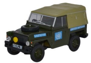 Oxford Diecast 43LRL001 Land Rover 1/2 Ton Lightweight - UN  - 1:43 Scale