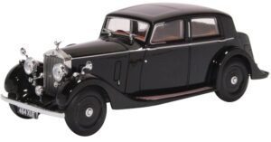 Oxford Diecast 43R25003 Rolls Royce 25/30 - Thrupp & Maberley Blac  - 1:43 Scale