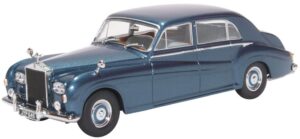 Oxford Diecast 43RRP5003 Rolls Royce Phantom V James Young Windsor Blue - 1:43 Scale