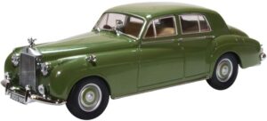 Oxford Diecast 43RSC003 Rolls Royce Silver Cloud I Smoke Green  - 1:43 Scale
