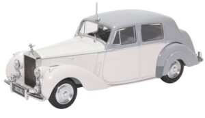 Oxford Diecast 43RSD002 Rolls Royce Silver Dawn Two Tone Grey  - 1:43 Scale