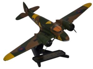 Oxford Diecast 72AO001 Airspeed Oxford MP425/G-AITB  (RAF Mus Hen  - 1:72 Scale