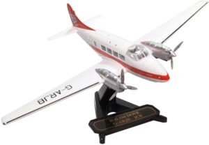 Oxford Diecast 72DV008 DH Dove JCB G-ARJB  - 1:72 Scale