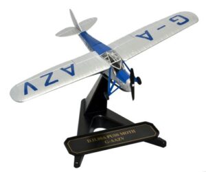 Oxford Diecast 72PM001 DH Puss Moth 'Jason III' G-Aazv Johnson  - 1:72 Scale