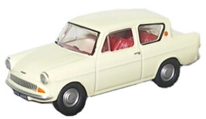 Oxford Diecast 76105005 Ford Anglia 105e - Morocco Beige  - 1:76 Scale