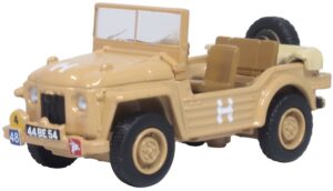 Oxford Diecast 76AC002 Austin Champ 9th Parachute Reg 16th Airborne Brg Suez 1956 - 1:76 Scale