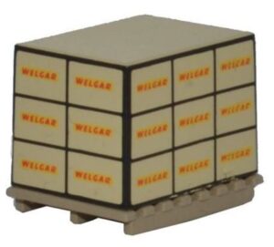 Oxford Diecast 76ACC004 Pallet/Loads - Welgar  (x4)  - 1:76 Scale