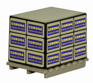 Oxford Diecast 76ACC011 Accessories Pallet Load Corona Squash  - 1:76 Scale