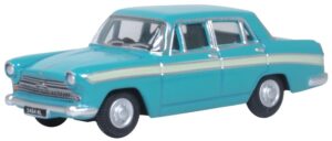 Oxford Diecast 76ACF006 Austin Cambridge Green/Snowberry White  - 1:76 Scale