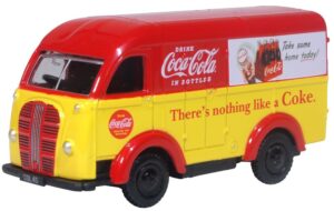 Oxford Diecast 76AK018CC Austin K8 Threeway Van Coca Cola  - 1:76 Scale