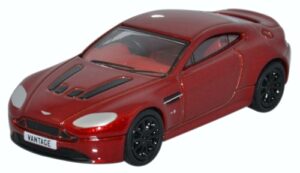 Oxford Diecast 76AMVT001 Aston Martin V12 Vantage S Volcano Red  - 1:76 Scale