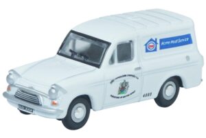 Oxford Diecast 76ANG024 Ford Anglia Van - Esso Service  - 1:76 Scale