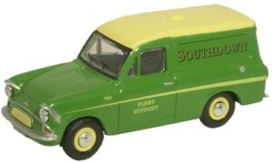 Oxford Diecast 76ANG032 Ford Anglia Van - Southdown  - 1:76 Scale