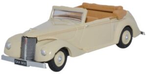 Oxford Diecast 76ASH001 Armstrong Siddeley Hurricane Cabrio Beige  - 1:76 Scale
