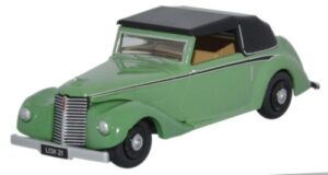 Oxford Diecast 76ASH002 Armstrong Siddeley Hurricane Csd Green  - 1:76 Scale