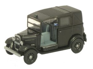Oxford Diecast 76AT001 Austin Taxi - Black  - 1:76 Scale