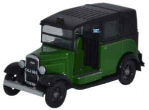 Oxford Diecast 76AT005 Austin Low Loader Taxi - Westminster Green  - 1:76 Scale
