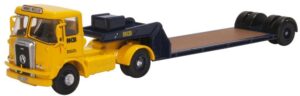 Oxford Diecast 76ATK004 Atkinson Borderer Low Loader NCB Mines Res  - 1:76 Scale