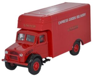Oxford Diecast 76BD003 Bedford OW Luton United Express Delivery  - 1:76 Scale