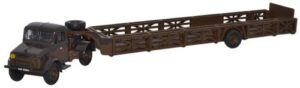 Oxford Diecast 76BD011 Bedford OX Queen Mary Trailer RAF 108 Repair Salvage Unit Tunisia 1943 - 1:76 Scale
