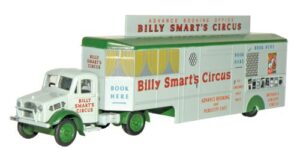 Oxford Diecast 76BD013 Bedford OX Booking Office - Billy Smarts  - 1:76 Scale