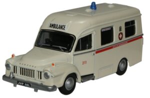 Oxford Diecast 76BED002 Bedford J1 Lomas Ambulance Birmingham  - 1:76 Scale