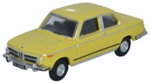 Oxford Diecast 76BM02002 BMW 2002 - Golf Yellow  - 1:76 Scale