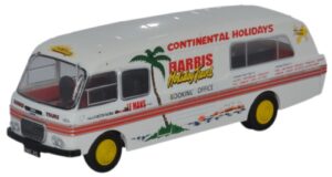 Oxford Diecast 76BMC004 BMC Booking Office - Harris Coaches  - 1:76 Scale
