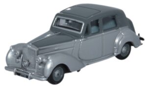 Oxford Diecast 76BN6005 Bentley MkVI - Two Tone Grey  - 1:76 Scale