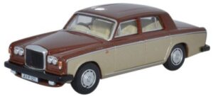 Oxford Diecast 76BT2002 Bentley T2 Saloon - Nutmeg/Silver Sand  - 1:76 Scale
