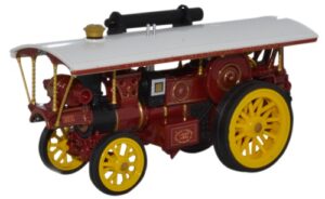 Oxford Diecast 76BUR005 Burrell Showmans Loco No.1  - 1:76 Scale