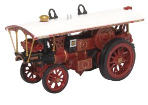 Oxford Diecast 76BUR006 Burrell Scenic Showmans Loco 4030 -Dolphin  - 1:76 Scale