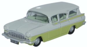 Oxford Diecast 76CFE006 Vauxhall Friary Estate - Swan White/Lime Y  - 1:76 Scale