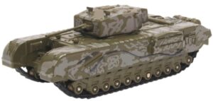 Oxford Diecast 76CHT003 Churchill Tank 142 RAC Tunisia 1943  - 1:76 Scale
