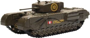 Oxford Diecast 76CHT005 Churchill Tank 51st RTR UK 1942  - 1:76 Scale
