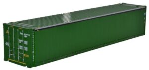 Oxford Diecast 76CONT002 Container Green (45)  - 1:76 Scale