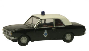Oxford Diecast 76COR2005 Ford Cortina Mk2 - Bermuda Police  - 1:76 Scale