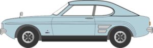 Oxford Diecast 76CP004 Ford Capri Mk1 Blue Mink  - 1:76 Scale