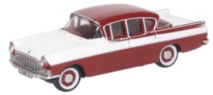 Oxford Diecast 76CRE009 Vauxhall Cresta Venetian Red/Polar White  - 1:76 Scale