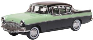 Oxford Diecast 76CRE011 Vauxhall Cresta Versailles Green and Black  - 1:76 Scale