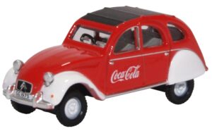 Oxford Diecast 76CT007CC Citroen 2CV Coca Cola  - 1:76 Scale