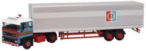 Oxford Diecast 76D28003 DAF 3300 Short Van Trailer Pollock  - 1:76 Scale