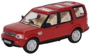 Oxford Diecast 76DIS005 Land Rover Discovery 4 Firenze Red  - 1:76 Scale