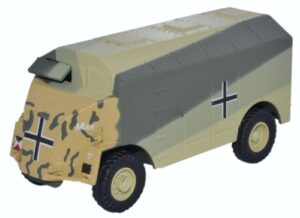 Oxford Diecast 76DOR004 Dorchester ACV Max (Rommel) North Africa 1  - 1:76 Scale