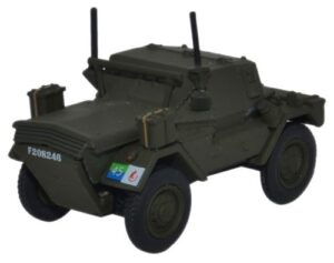 Oxford Diecast 76DSC004 Dingo Scout Car 8th Kings Royal Irish Huss  - 1:76 Scale