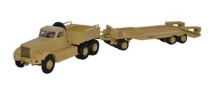 Oxford Diecast 76DT001 Diamond T980 Tank Transporter TRC Western  - 1:76 Scale